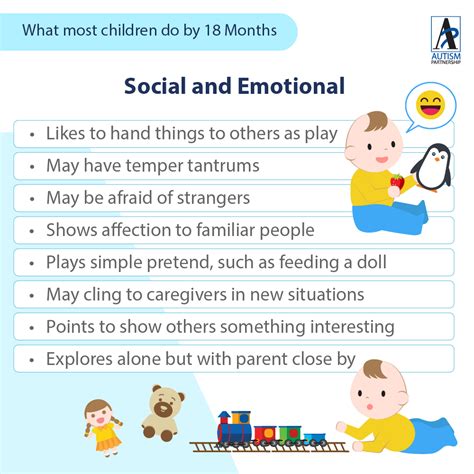 18 Month Old Baby Developmental Milestones Autism Partnership