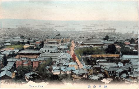 Kobe Harbor C 1910 Old Tokyoold Tokyo