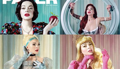 Lindsay Lohan Se Transforma En Las Princesas Disney El Aquelarre