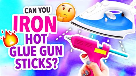 Can You Iron Hot Glue Gun Sticks Karenkavett Youtube