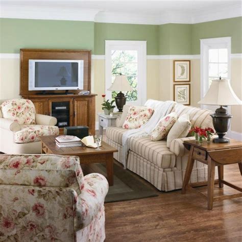 63 Wohnzimmer Landhausstil - Das Wohnzimmer gemütlich gestalten