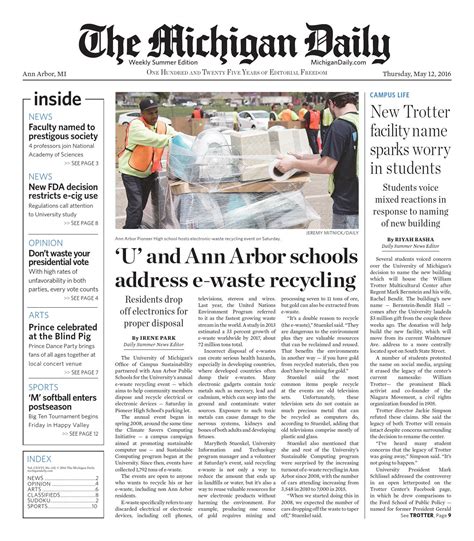 2016-05-12 by The Michigan Daily - Issuu