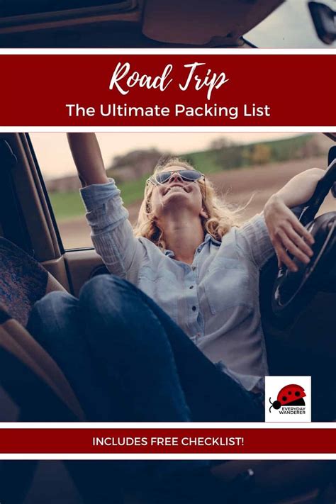 Ultimate Road Trip Packing List 60 Essentials