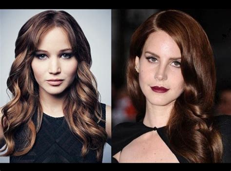 In which lawrence dyed her blonde hair a rare shade of deep chestnut. Amazing chestnut Hair Color Ideas Always in Trend