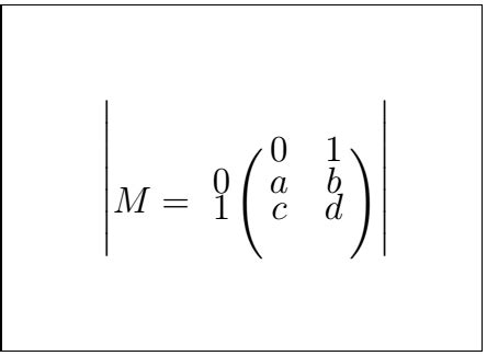 \begin{equation*} b = \begin{bmatrix} a & b & c \\ d & e & f \\ g & h & i \end{bmatrix} \end{equation*} Latex Matrix - Javatpoint