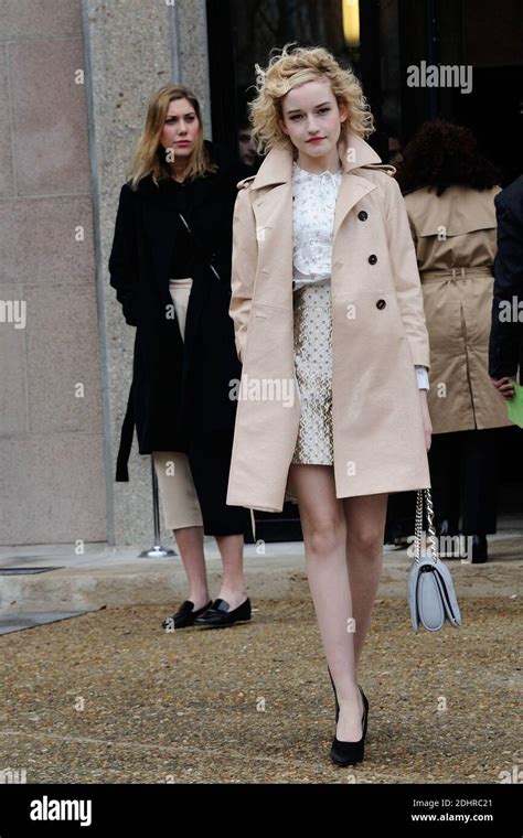 Julia Garner Attending The Miu Miu Show As Part Of Paris Fashion Week