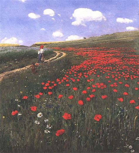 Archivo Szinyei Merse Pál Poppies in the Field 1902