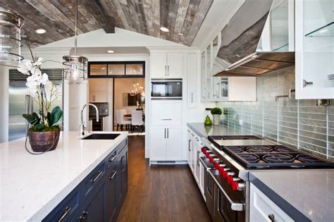 Pacific Palisades Transitional Kitchen Los Angeles Houzz Au