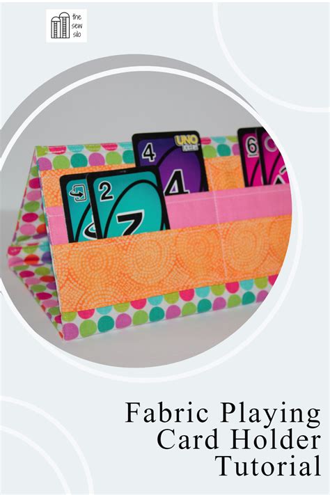 Diy Fabric Playing Card Holder Tutorial Playing Card Holder Ts