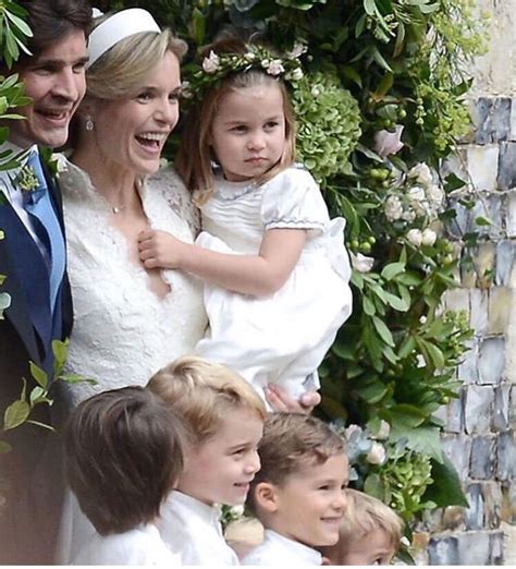 In Pics Princess Charlotte S Godmother Sophie Carter Gets Married