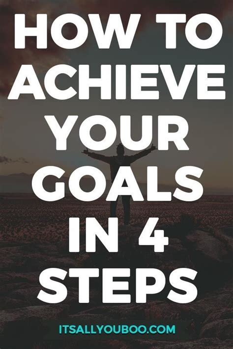 How To Achieve Your Goals In Life Achieve Your Goals Life Goals Goals