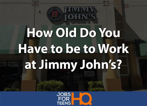 How old do you have to be for tinder. How Old Do You Have to be to Work at Jimmy John's?