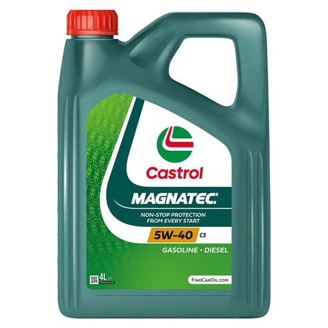 Castrol Magnatec 5w 40 C3 Fully Synthetic Engine Oil 4l Clz Performance