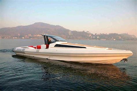 Based on a highly proven hull, she is a true compact cruiser, on full size cockpit bulkheads, low profile cabin with separate head/shower room and a very spacious v berth. Cabin Rib Boats for sale