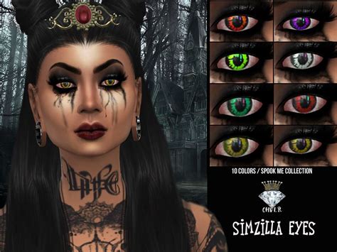 Simzilla Eyes In 10 Different Creepy Designs Found In Tsr Category
