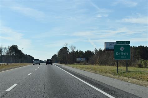 Interstate 95 South Roanoke Rapids To Enfield Aaroads North Carolina