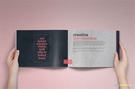 BrandBook - Classic Branding Guidelines Template | ZippyPixels