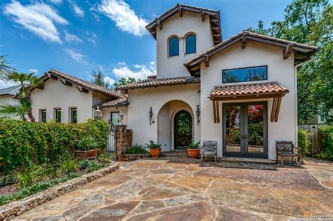 This Spanish Style San Antonio Home Comes With A Hidden Backyard Oasis