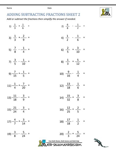 Worksheet By Adding Or Subtracting Worksheet On Addition Subtraction