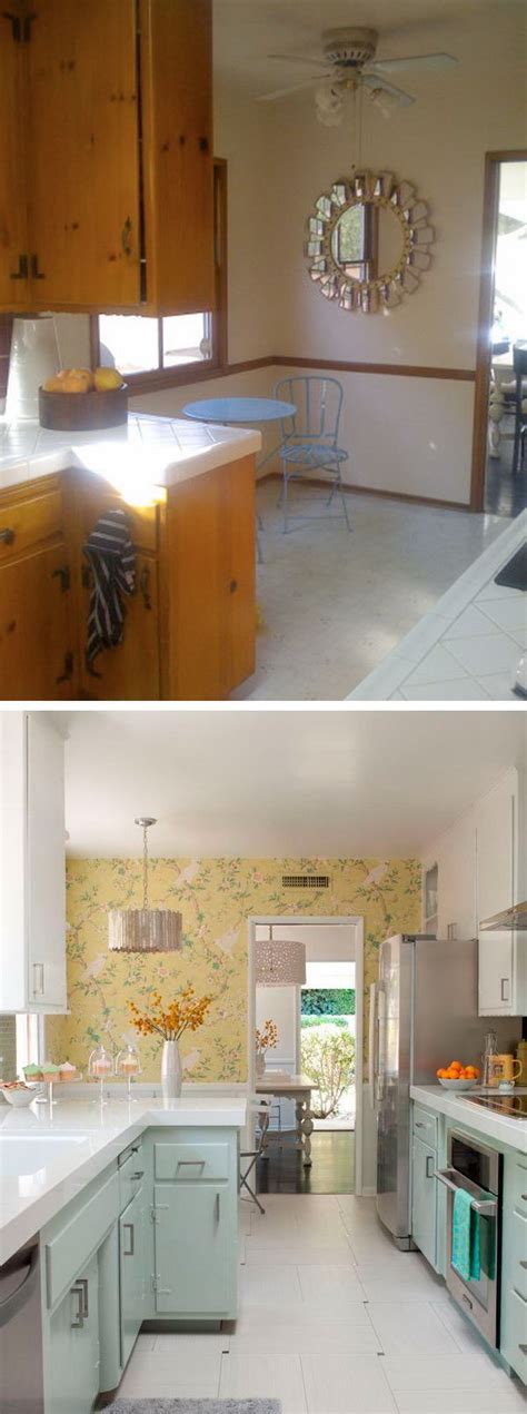 Before And After 25 Budget Friendly Kitchen Makeover Ideas Hative