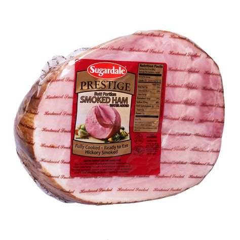 Sugardale Prestige Bone In Pork Butt Portion Smoked Ham Shop Pork At