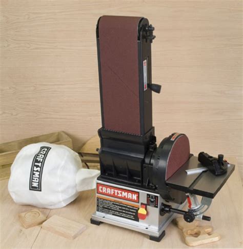 Craftsman 6 X 9 In Belt And Disc Sander With Built In Dust Collector