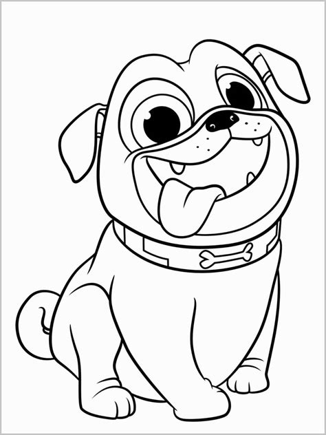 Puppy Dog Pals Bingo Coloring Sheet Coloring Pages