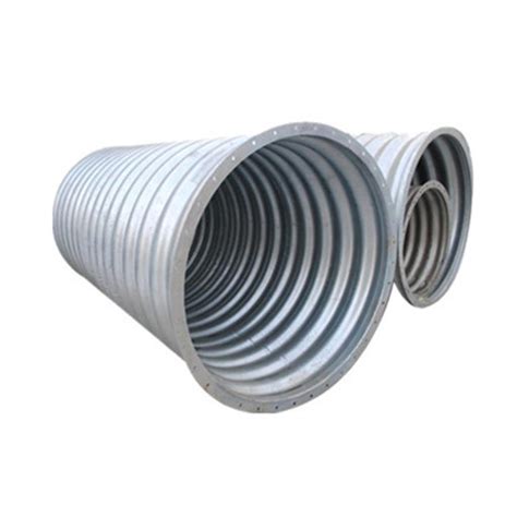 Large Diameter 6 Pieces Assembled Hot Dip Galvanized Steel Corrugated