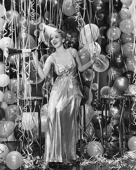 New year's evil is notable for its unique if not convoluted premise. Vintage: Girls Celebrating the New Year's Eve (1930s ...