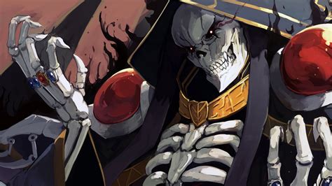Hd Wallpaper Anime Overlord Ainz Ooal Gown