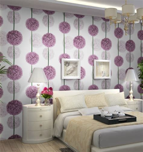 3d flowers painting wall coupons promo codes deals 2019 get. Aliexpress.com : Buy Purple Flower 3D Wallpaper Modern PVC ...