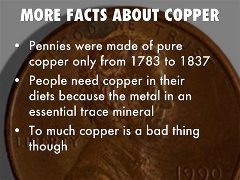 Interesting Facts About Copper