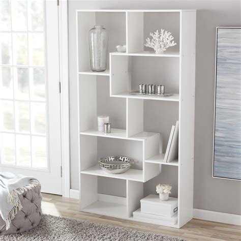 Mainstays 8 Cube Bookcase White