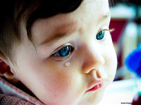 Sad Crying Baby Face