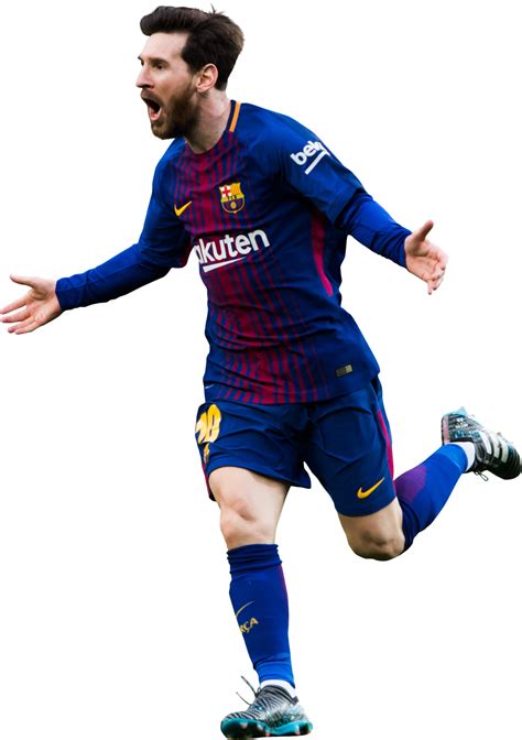 Lionel Messi football render - 44362 - FootyRenders