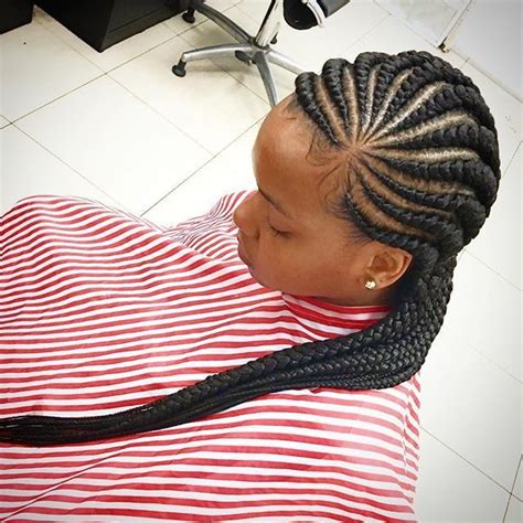 The ghana weaving all back hairstyles caused increased interest among hairdressing professionals. latest ghana weaving hair style 2016 … | Natural Hair Style Braids | Pinterest | Ghana weaving ...
