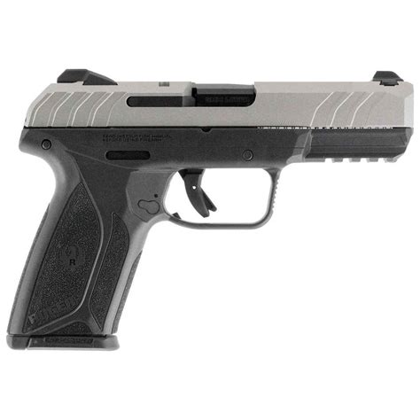 Ruger Security 9 9mm Luger 4in Savage Silver Cerakote Pistol 151 Rounds