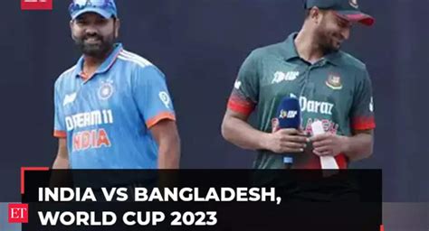World Cup India Vs Bangladesh World Cup 2023 Team India Eye On 4th