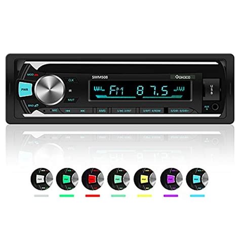 Car Stereos Bluetooth Gokoco Car Radio Bluetooth Hands Free With Usb