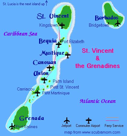 Rent a bike and we'll transport you and your bike to the island. ScubaMom's St. Vincent and Grenadines Travel Tips