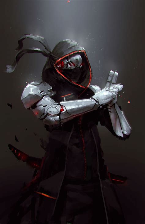 Cyber Ezra Complete Cyberpunk Art Concept Art Characters Sci Fi