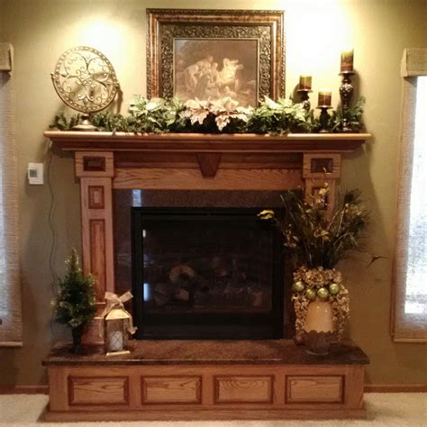 24 Elegant Fireplace Mantel Decor With Tv