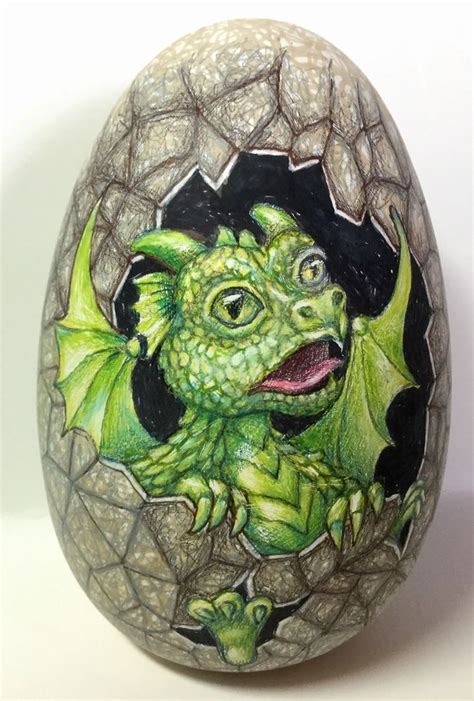You Are Viewing An Original Art On Ceramic Egg Design By
