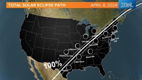 Eclipse 2024 Path Of Totality Map Indiana Jan Rozella