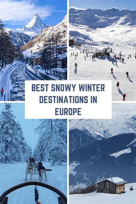 Best Winter Destinations In Europe For Snow Seekers Best Winter