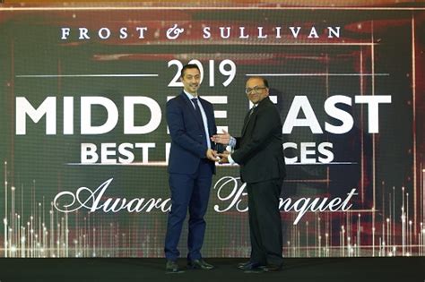 Frost And Sullivan Middle East Best Practices Awards Title Won By Enova