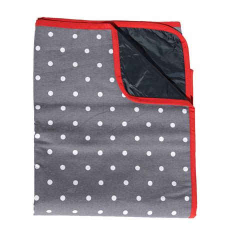 Extra Large Grey Picnic Blanket By Just A Joy