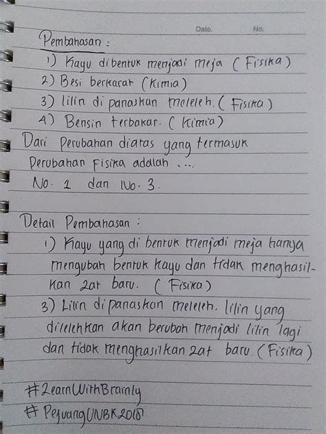 10 Contoh Perubahan Fisika Dan Kimia PDF, 55% OFF