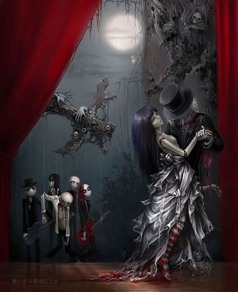 Love Gothic Art Horror Art Dark Fantasy Art