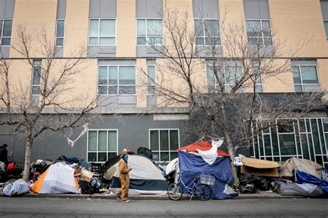 In Photos Denver Clears Out Another Homeless Camp Colorado Public Radio